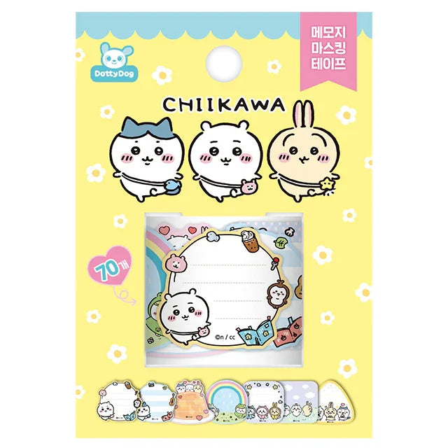 Chiikawa memo sticker roll