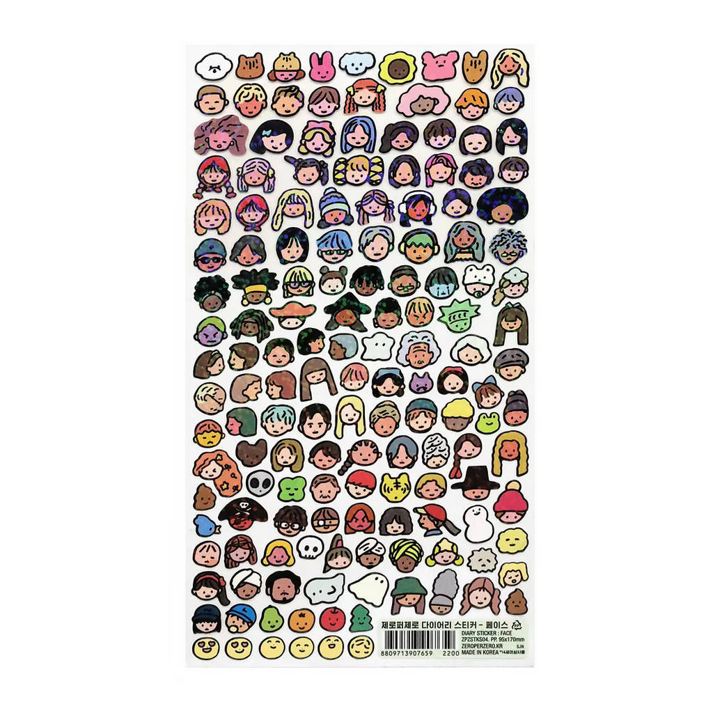 ZeroPerZero - Sticker sheets