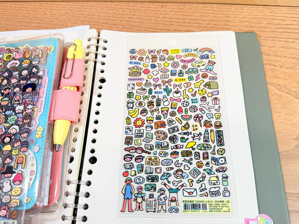 ZeroPerZero - Sticker sheets