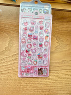 Bonbon drop seal 3d crystal stickers