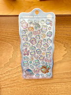 Bonbon drop seal 3d crystal stickers
